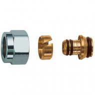 Концовка для металлопластиковых труб PEX 16х2х1/2" Far