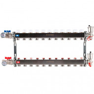 Коллектор с клапанами в сборе на 11 контура Rommer