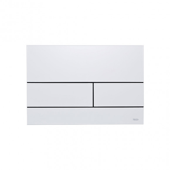 TECE TECEsquare II панель смыва с двумя клавишами металлическая Белый 9240832
