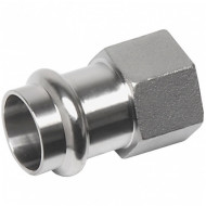 Пресс-муфта ВР 18х1/2" Sanha нержавеющая сталь