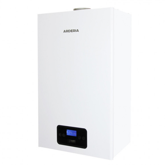 Котел газовый Arderia D10 10 кВт v3, двухконтурный с закрытой камерой сгорания, настенный