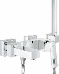 Смеситель для ванны с душем Grohe Eurocube 23141000 Смеситель для ванны с душем Grohe Eurocube 23141000