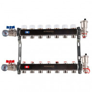 Коллектор с клапанами в сборе на 7 контура Rommer