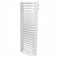 Радиатор стальной 2 трубчатый RST 2030/22, нижнее правое подключение RAL9016 ROMMER