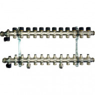 Гребенка "Multidis SF" со регулирующими вставками на 12 контура 1" Oventrop