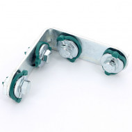 Уголок Walraven BIS RapidRail 90°, 4 отверстия, 4 монтажные гайки