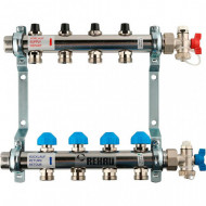 Коллектор распределительный HKV на 4 контура Rehau Коллектор распределительный HKV на 4 контура Rehau