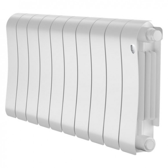 Радиатор биметаллический Royal Thermo Infinity 300 Bianco Traffico VR80 - 10 секц.