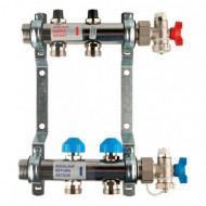 Коллектор распределительный HKV на 2 контура Rehau Коллектор распределительный HKV на 2 контура Rehau