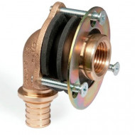 Угольник настенный rautitan RX, для гипсокартонных плит 20-Rp1/2"х28 Rehau