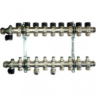 Гребенка "Multidis SF" со регулирующими вставками на 9 контура 1" Oventrop