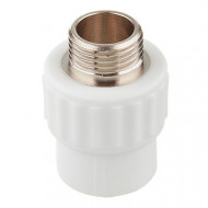 Муфта комбинированная PPR ф20х3/4" НР Valfex