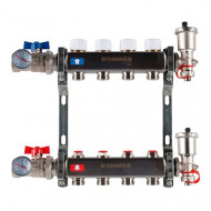 Коллектор с клапанами в сборе на 4 контура Rommer