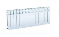 Радиатор биметаллический монолитный Rifar Monolit 350 14 секций, боковое подключение