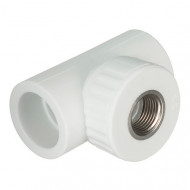 Тройник полипропиленовый PPR ф25х1/2" ВР Valfex