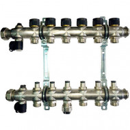 Гребенка "Multidis SF" со регулирующими вставками на 6 контура 1" Oventrop