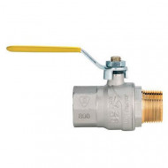 Кран шаровой для газа ВН 1/2" ручка F.I.V.