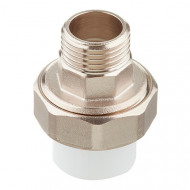 Муфта разъемная (американка) PPR ф20х1/2" НР Valfex