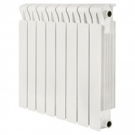 Радиатор биметаллический монолитный Rifar Monolit 500 8 секций, боковое подключение