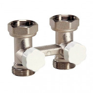 Блок для двухтрубной системы 3/4″ЕК прямой Luxor