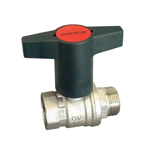 Кран шаровой с пласмас. маховиком Oventrop 1 1/2" ВН Optibal