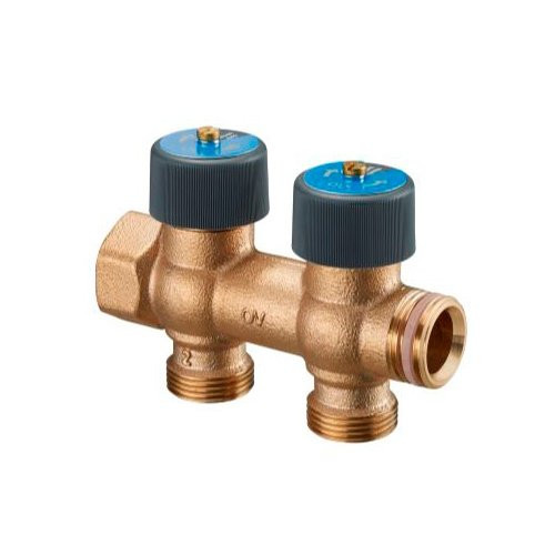 Гребенка "Multidis R" бронза на 2 контура G3/4"хG3/4" Oventrop