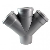 Крестовина одноплоскосная ф110х110х110 45° Sinikon Standart