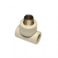 Тройник комбинированная Wavin Ekoplastik НР PPR ф32-Rp3/4"-32 мм