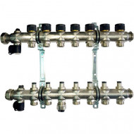 Гребенка "Multidis SF" со регулирующими вставками на 7 контура 1" Oventrop