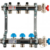 Коллектор распределительный HKV на 3 контура Rehau Коллектор распределительный HKV на 3 контура Rehau