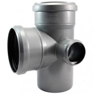 Крестовина правая двухплоскостная ф110х110х50 87° Sinikon Standart