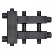 Коллектор с гидроразделителем на 1+1+1 контура до 85 кВт Rommer