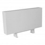 Конвектор универсальный водяной Элегант Плюс 130х500х1600 с 1 медно-алюминиевым теплообменником, белый КЗТО Конвектор универсальный водяной Элегант Плюс 130х500х1600 с 1 медно-алюминиевым теплообменником, белый КЗТО