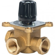 Клапан смесительный трехходовой 3/4" KVs 6 м3/ч Stout Клапан смесительный трехходовой 3/4" KVs 6 м3/ч Stout