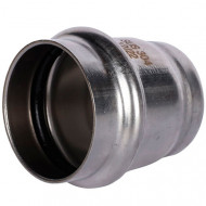 Пресс-заглушка Rommer ф54 ВПр нержавеющая сталь