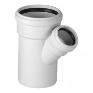 Тройник бесшумный ф110/58х45° Stout