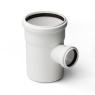 Тройник ф110х50х87° Sinikon