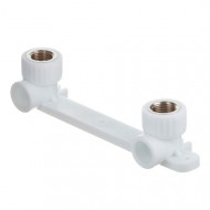 Комплект настенный для смесителя PPR ф20х1/2" Valfex