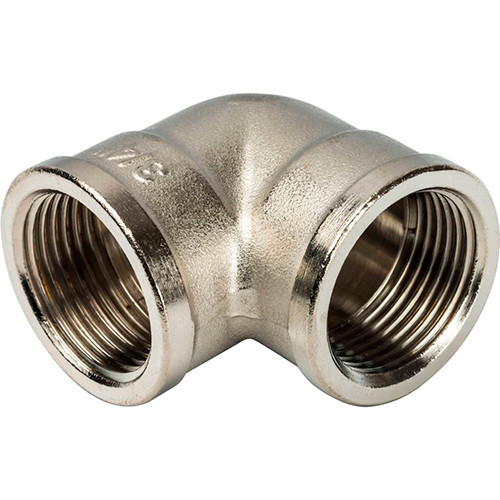 Угольник никелированный Stout 1/2" ВР-ВР