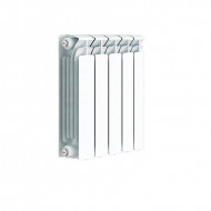 Радиатор биметаллический секционный Rifar Base 500 5 секций, боковое подключение Радиатор биметаллический секционный Rifar Base 500 5 секций, боковое подключение
