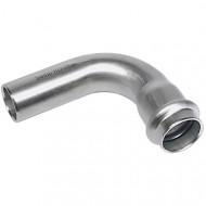 Пресс-отвод однораструбный 90° нержавеющая сталь 18 Sanha