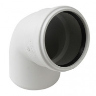 Отвод бесшумный ф110/110х67° Stout