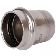 Пресс-заглушка Rommer ф28 ВПр нержавеющая сталь