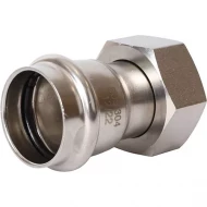 Пресс-соединитель НГ Rommer ф28х1" ВПр-ВР нержавеющая сталь