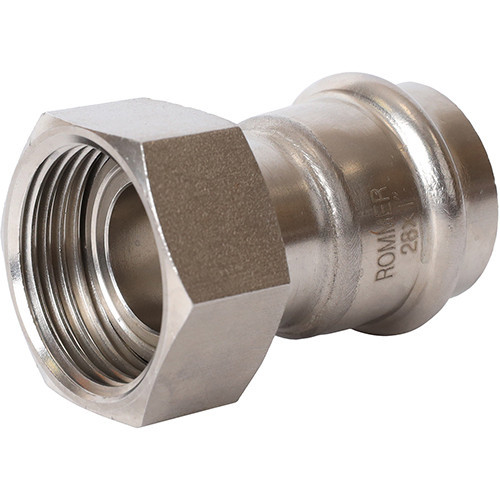 Пресс-соединитель НГ Rommer ф28х1" ВПр-ВР нержавеющая сталь Пресс-соединитель НГ Rommer ф28х1" ВПр-ВР нержавеющая сталь