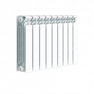 Радиатор биметаллический секционный Rifar Base 500 9 секций, боковое подключение Радиатор биметаллический секционный Rifar Base 500 9 секций, боковое подключение