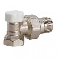 Клапан ручной регулировки угловой 1/2" Luxor для радиаторов