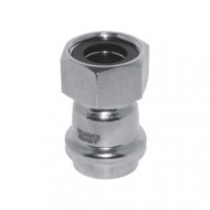 Пресс-соединитель НГ Rommer ф18х3/4" ВПр-ВР нержавеющая сталь