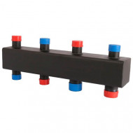 Коллектор распределительный на 2(3) контура до 80 кВт Rommer