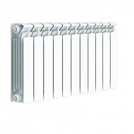 Радиатор биметаллический секционный Rifar Base 500 11 секций, боковое подключение Радиатор биметаллический секционный Rifar Base 500 11 секций, боковое подключение